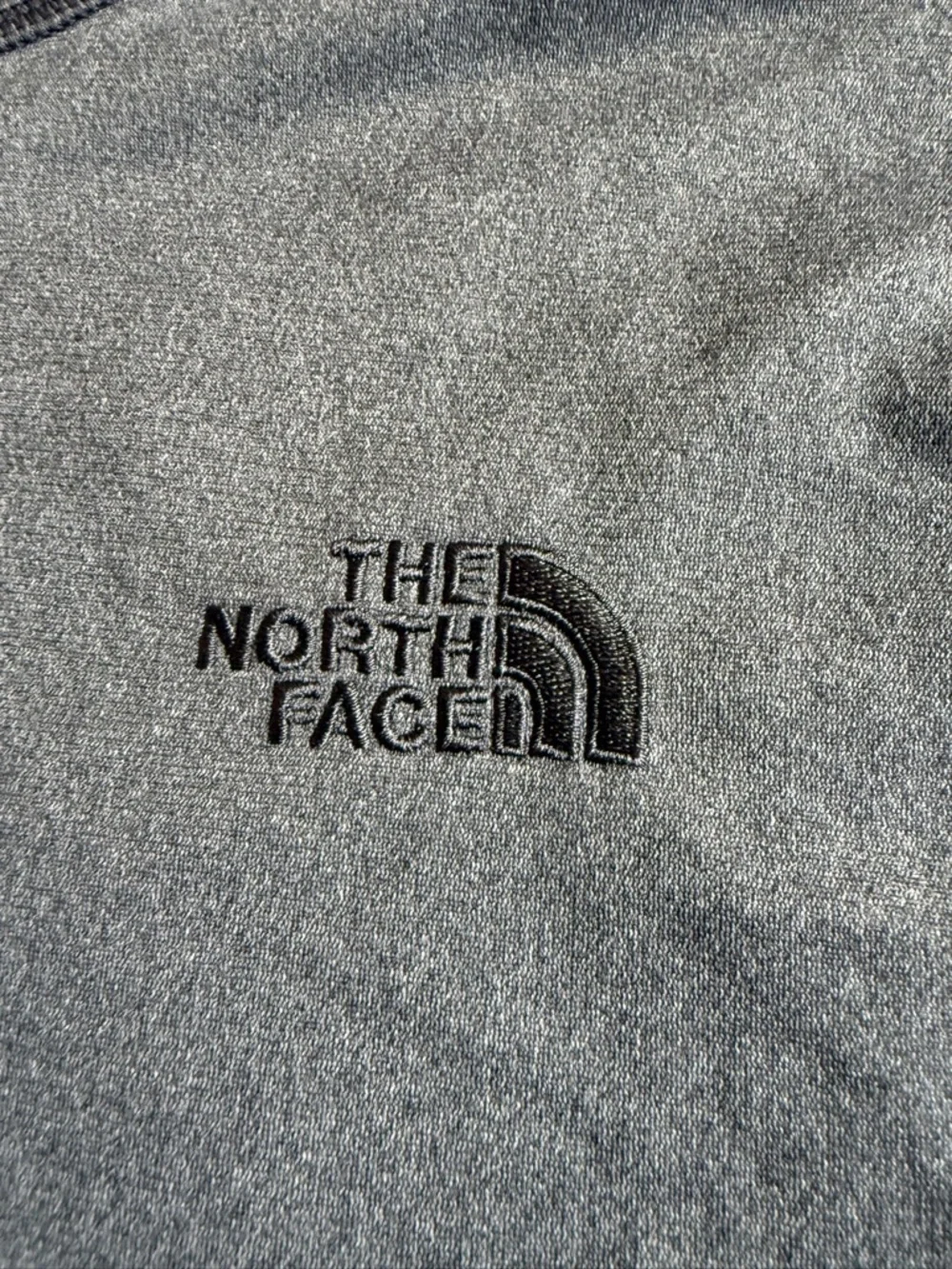 The North Face Men's Charcoal Gray Quarter-Zip Shirt - size XL